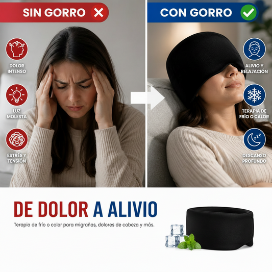 Gorro Frío y Calor para Migrañas – CalmaDual