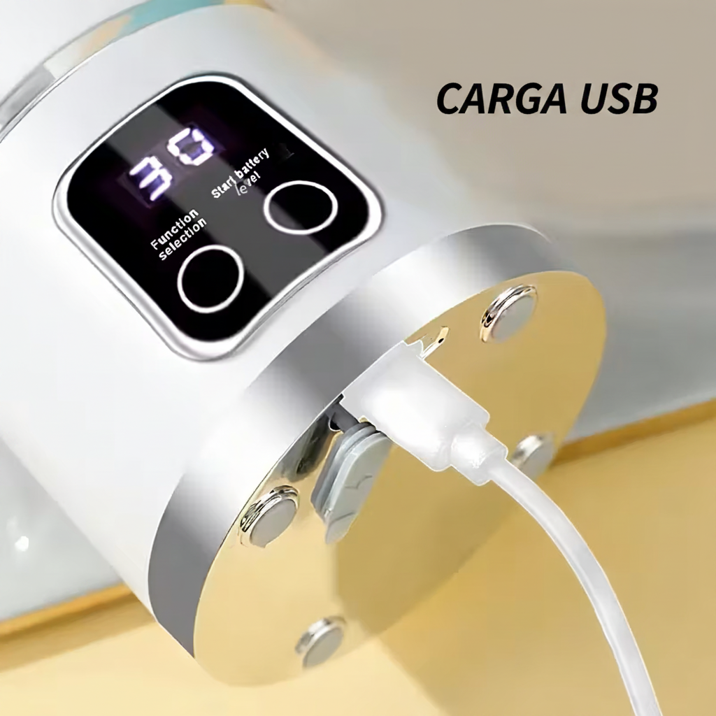 MixGo Turbo — Batidora Portátil Inalámbrica