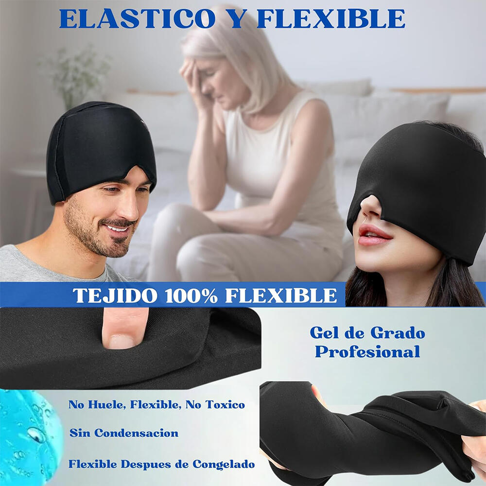 Gorro Frío y Calor para Migrañas – CalmaDual
