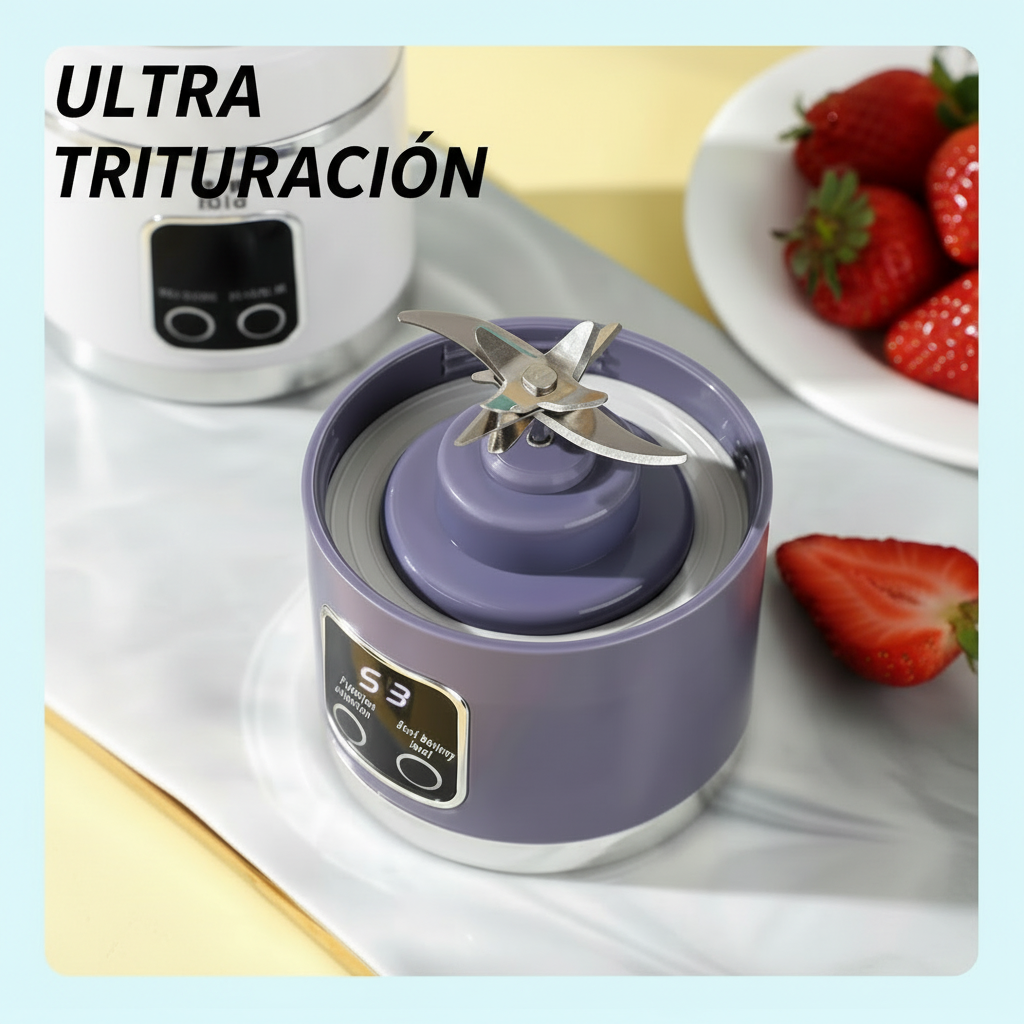 MixGo Turbo — Batidora Portátil Inalámbrica